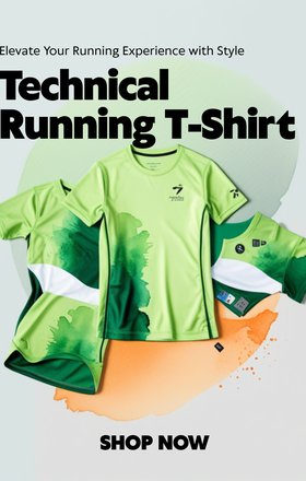 Technical running shirt